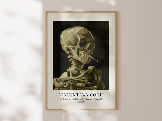 Van Gogh Skull of a Skeleton