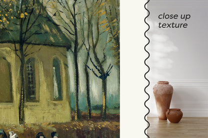 Vincent Van Gogh Church Painting