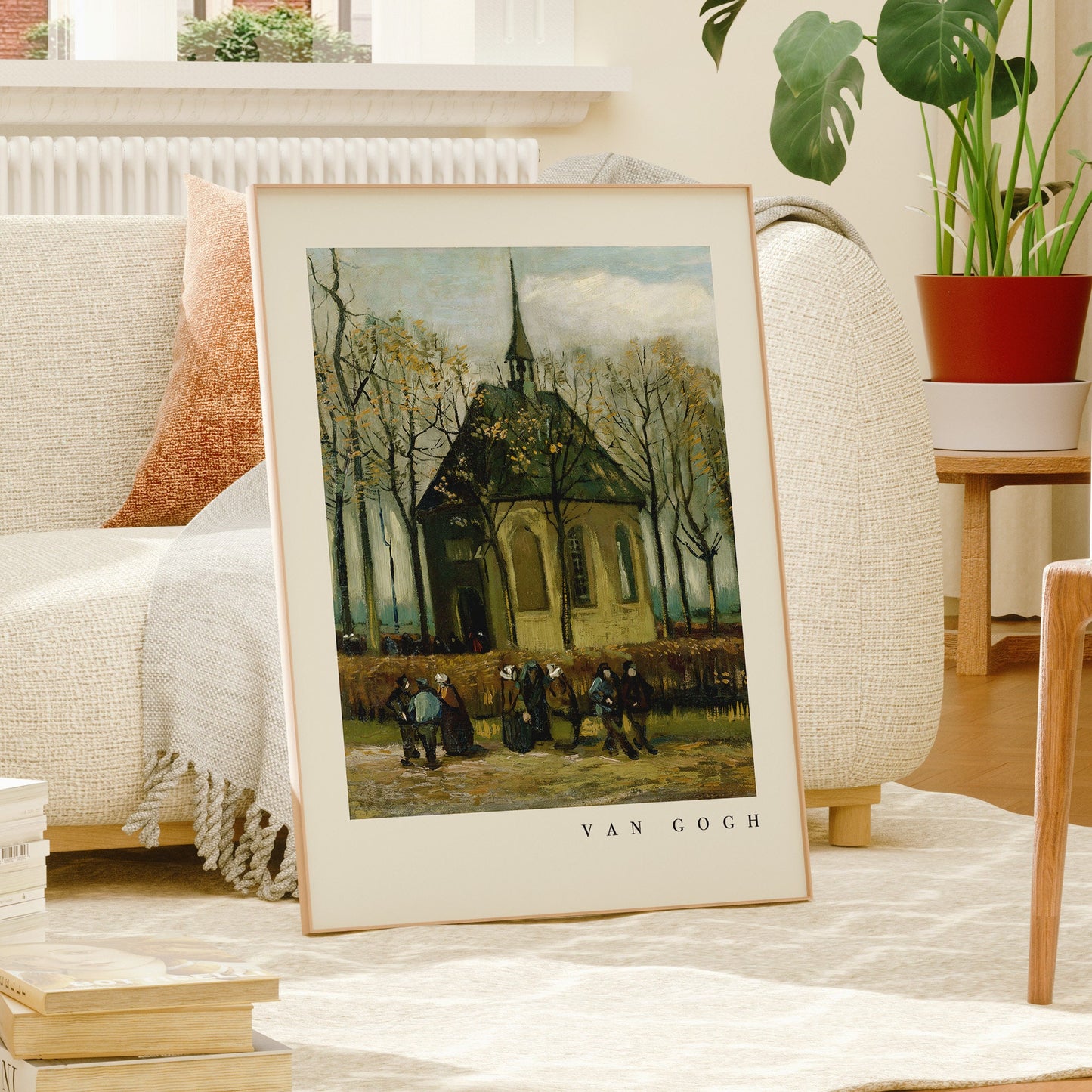 Vincent Van Gogh Church Painting