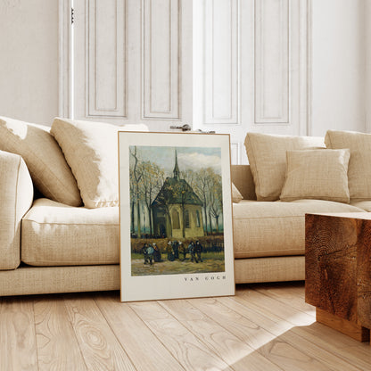 Vincent Van Gogh Church Painting