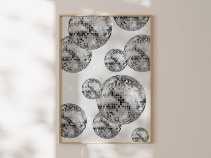 Disco Ball Wall Art
