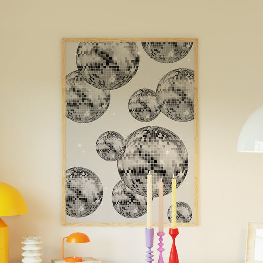 Disco Ball Wall Art