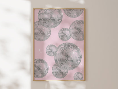 Disco Ball Print