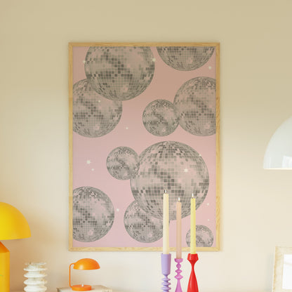 Disco Ball Print