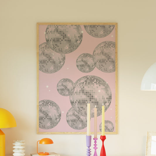 Disco Ball Print