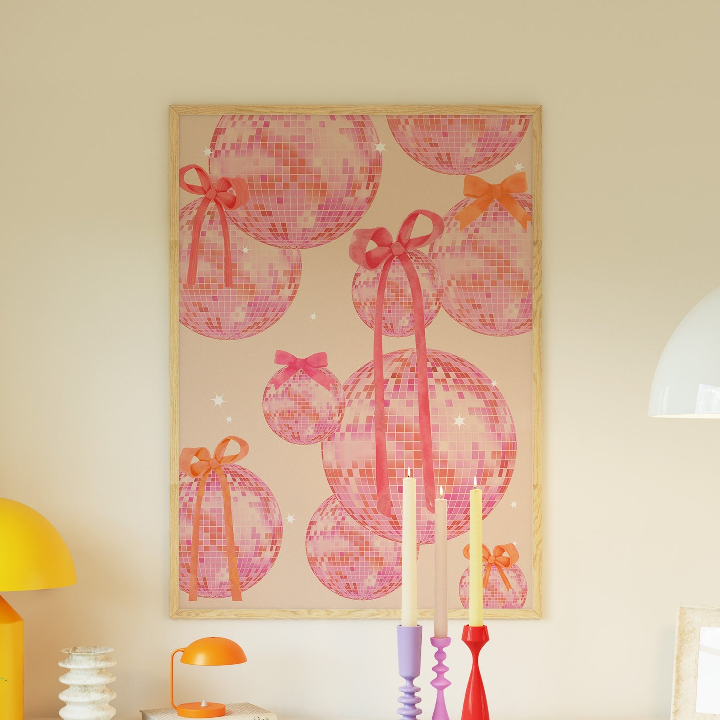 Maximalist Disco Coquette Bow