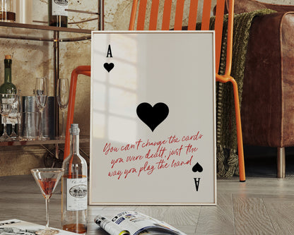 You Can't Change Ace of Hearts