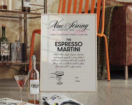 Espresso Martini Guest Check