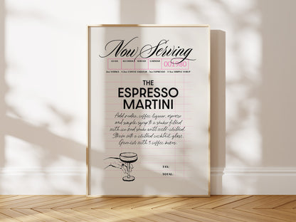 Espresso Martini Guest Check