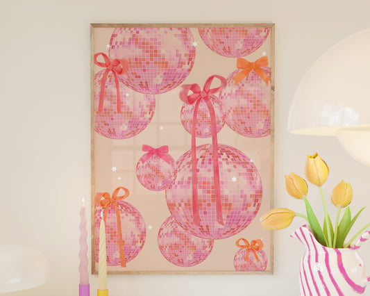 Maximalist Disco Coquette Bow
