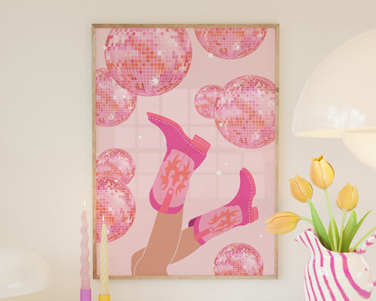 Cowgirl Boots and Disco