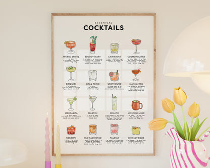 Cocktail Recipes Print