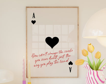 You Can't Change Ace of Hearts