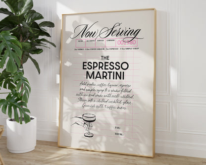 Espresso Martini Guest Check