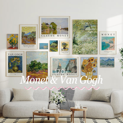 Claude Monet and Van Gogh bundle