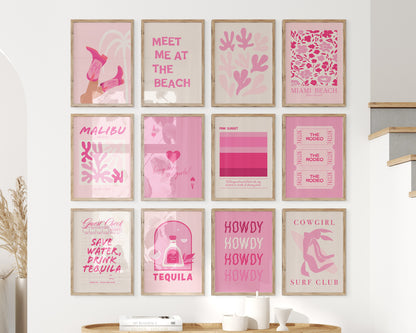 Pink Coastal Cowgirl Set