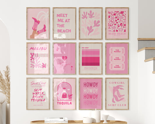 Pink Coastal Cowgirl Set