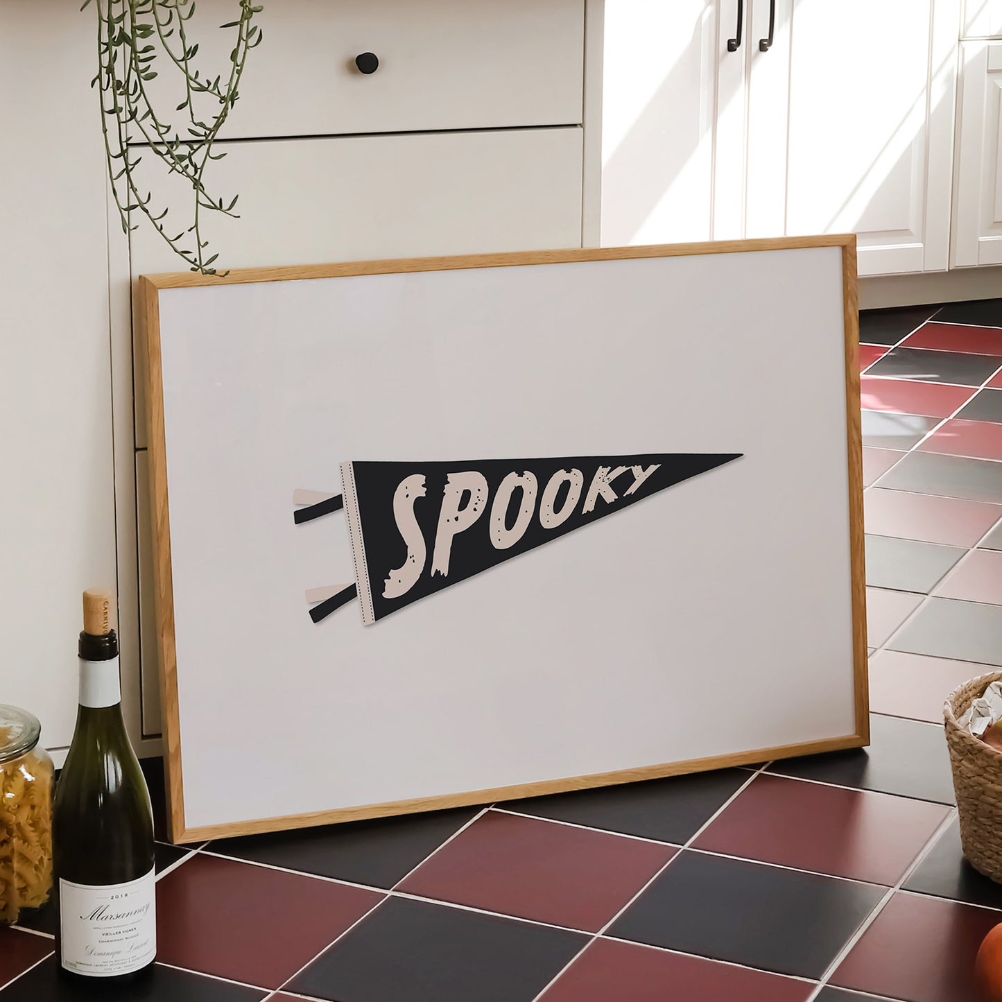 Spooky Flag Pennant