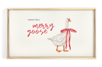 Today I'm a Merry Goose