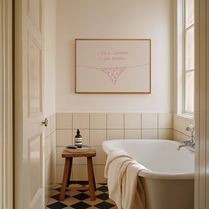 Pink I See London I See France Horizontal