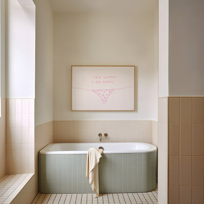 Pink I See London I See France Horizontal