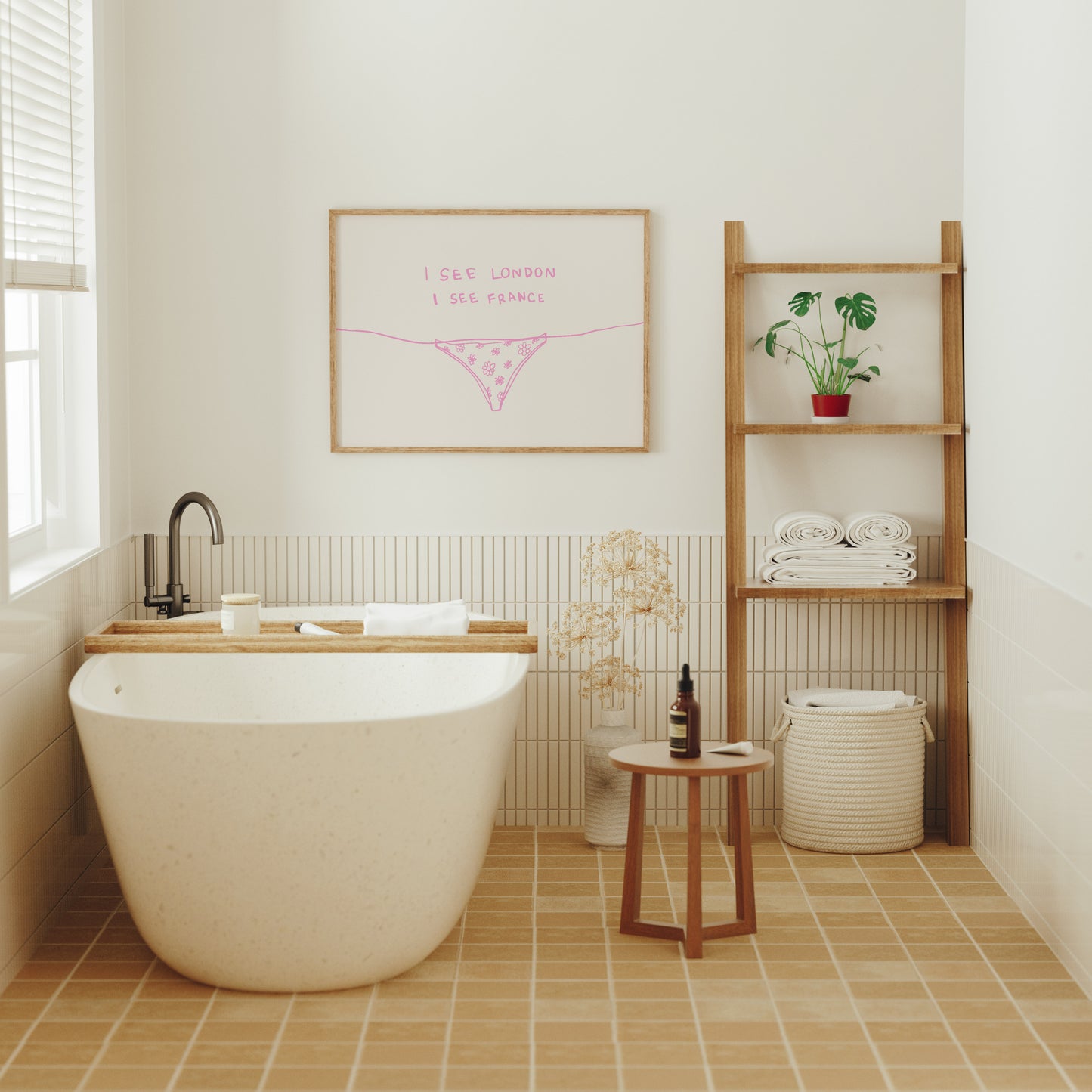 Pink I See London I See France Horizontal