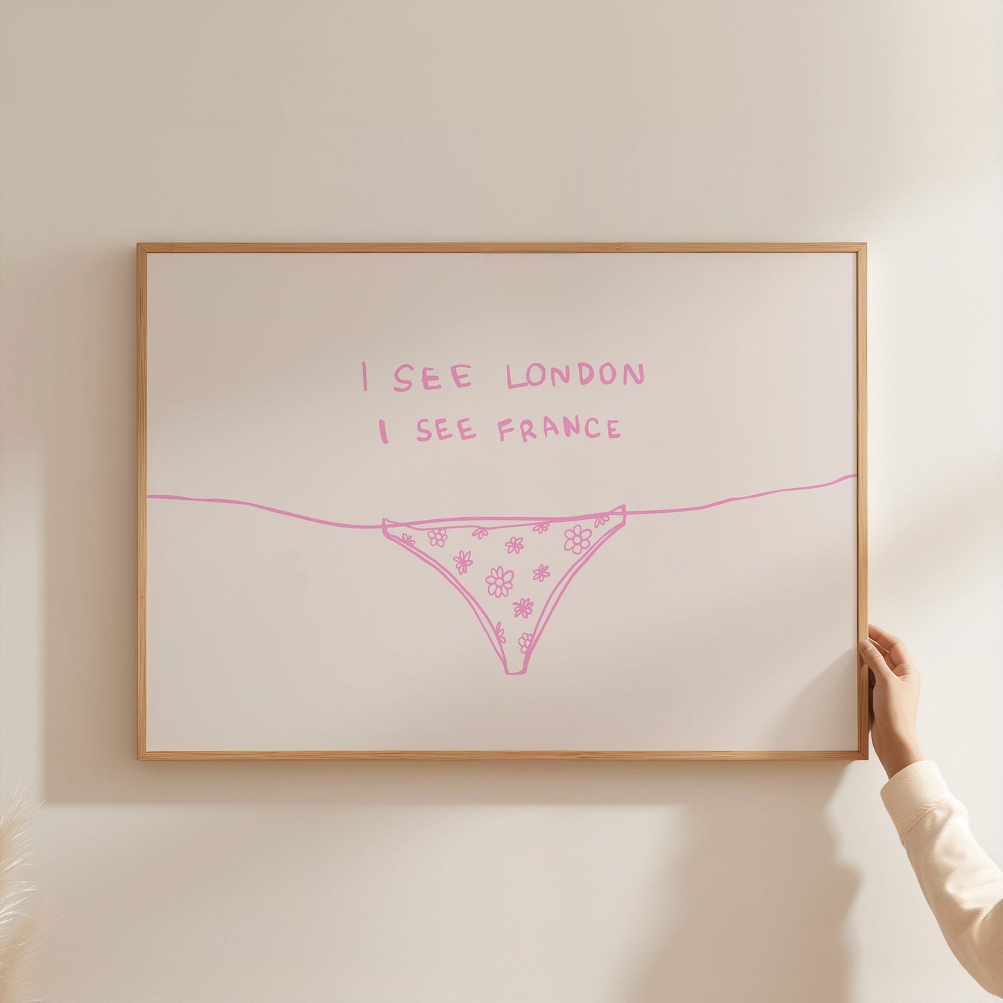 Pink I See London I See France Horizontal