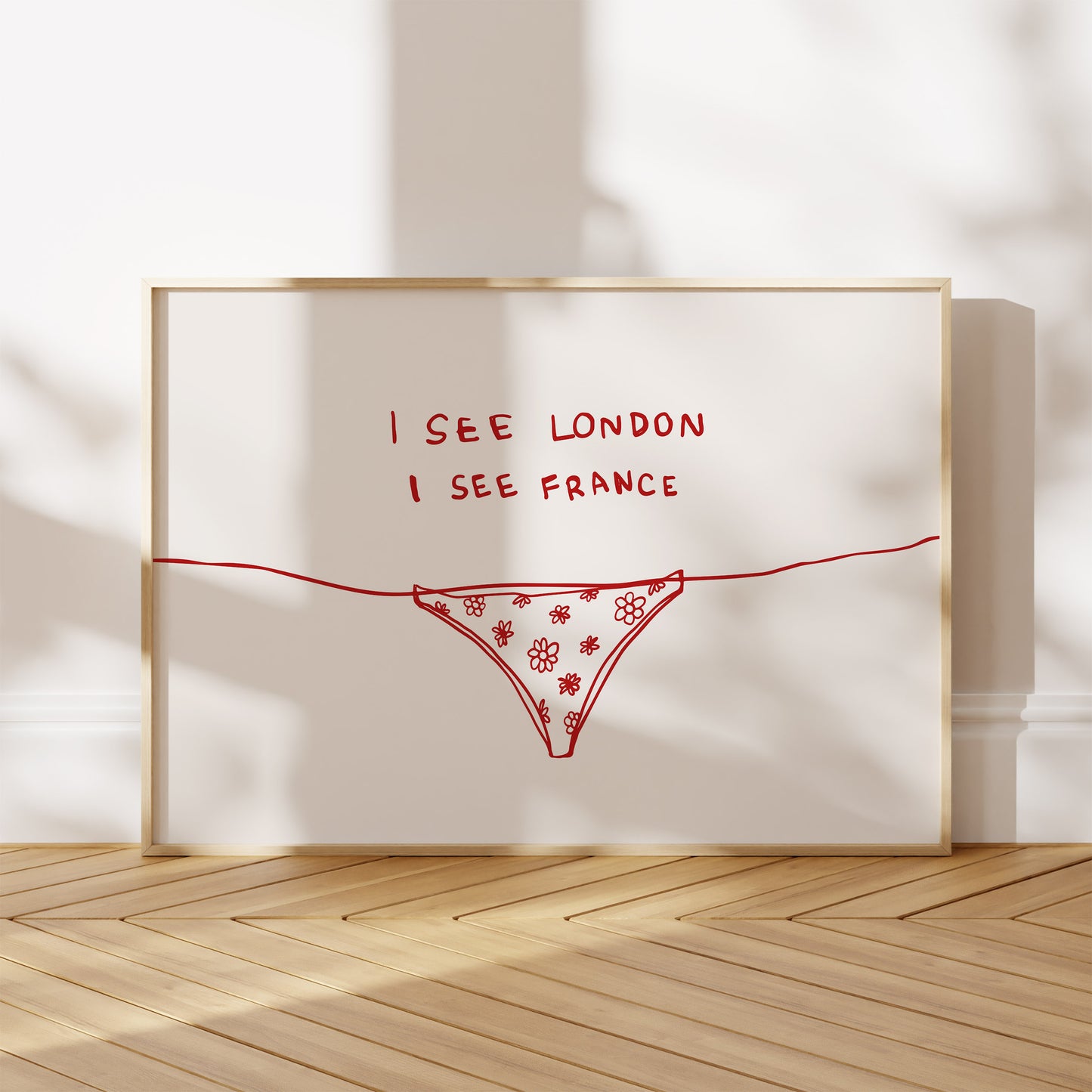 Red I See London I See France Horizontal