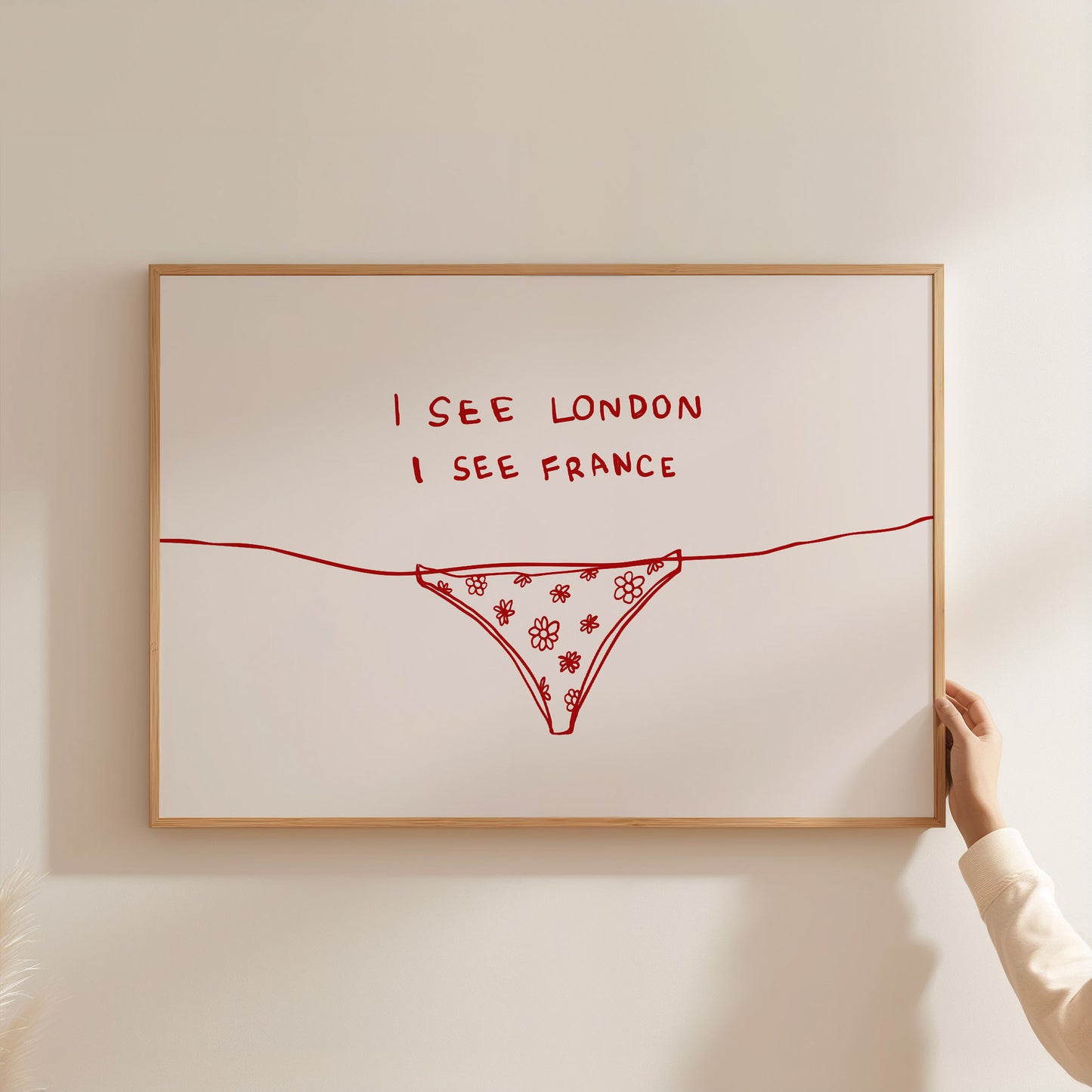 Red I See London I See France Horizontal