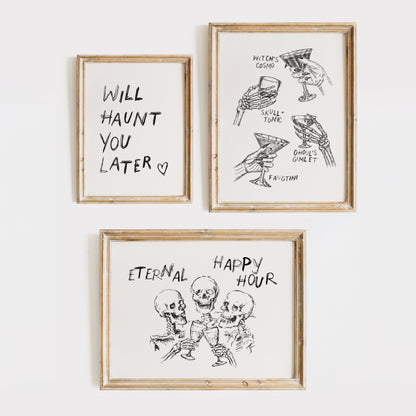 Spooky Season Halloween Gallery Wall Set