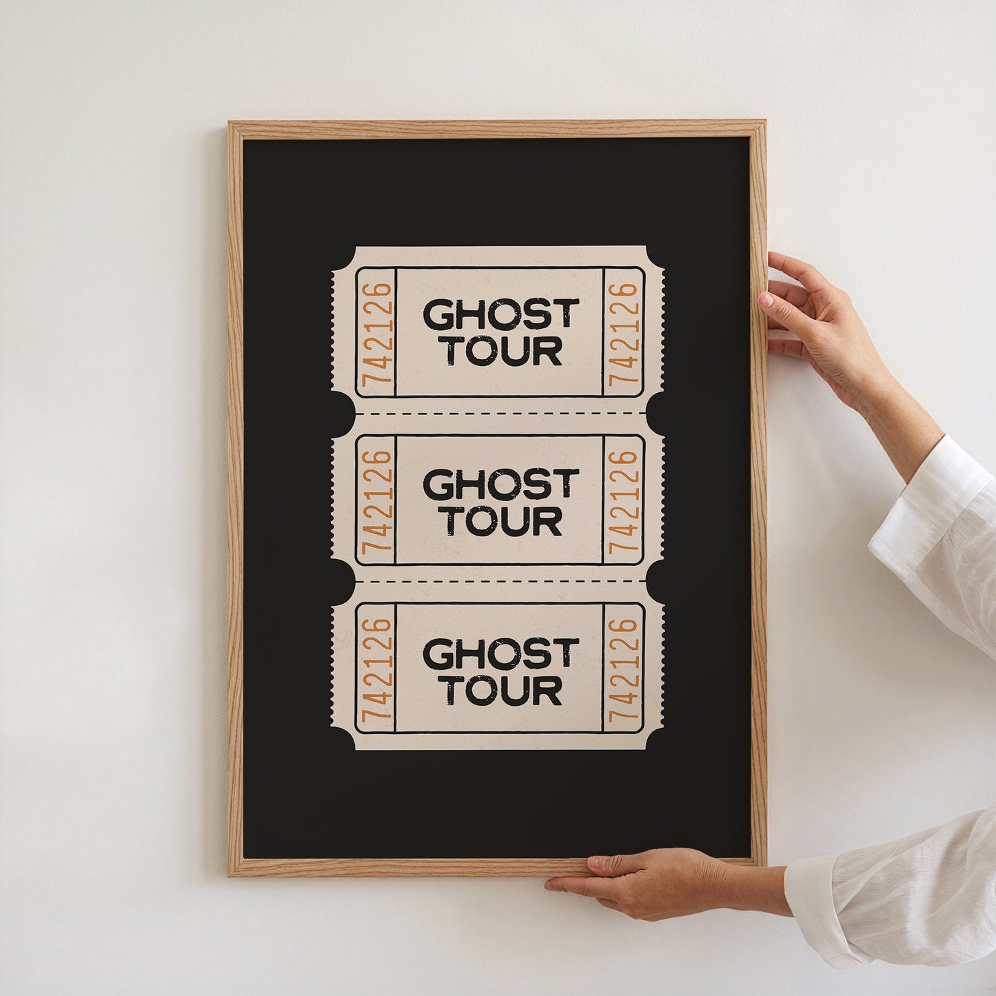 Ghost Tour Ticket Stub