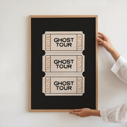 Ghost Tour Ticket Stub
