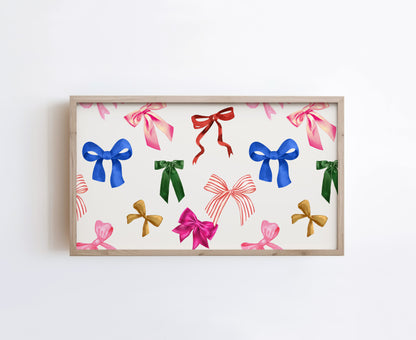 Colorful Coquette Christmas Bows