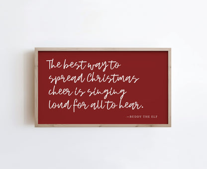 Funny Buddy the Elf Quote