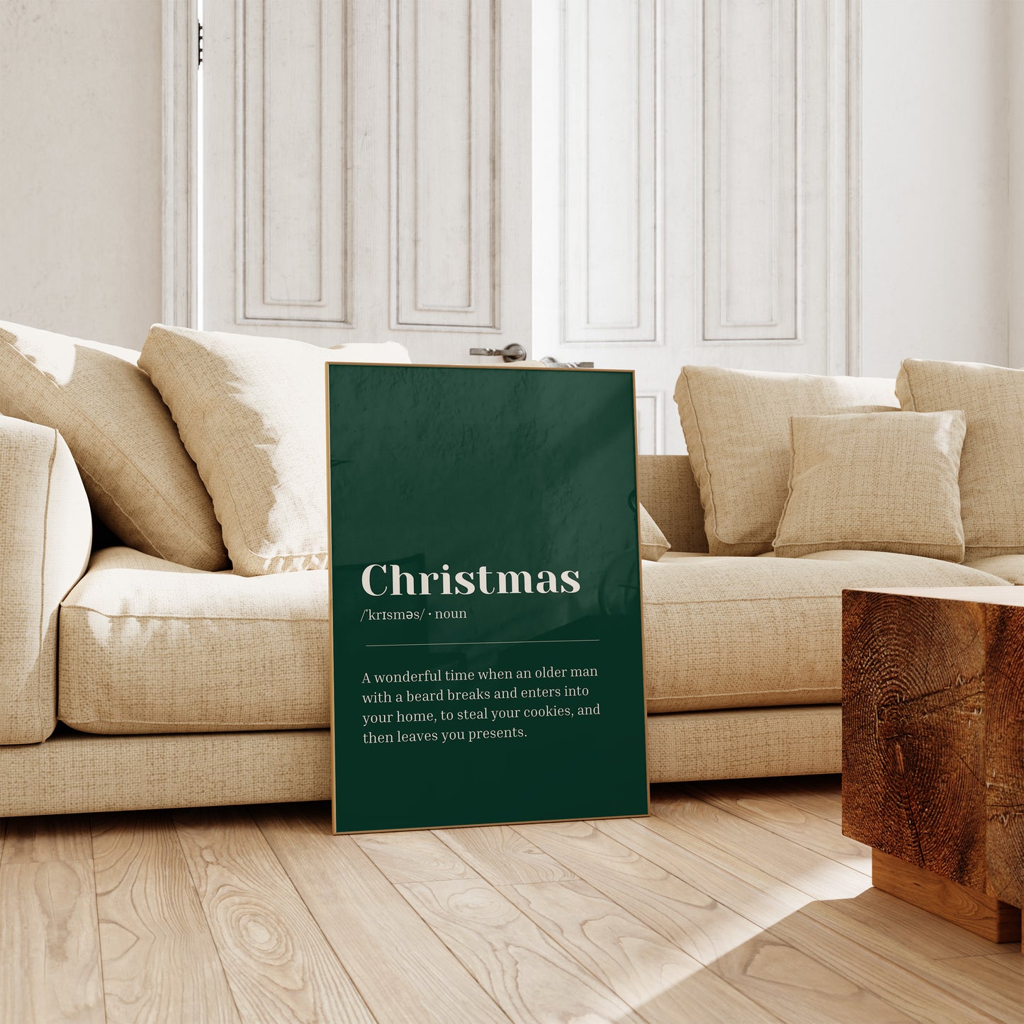 Green Christmas Definition
