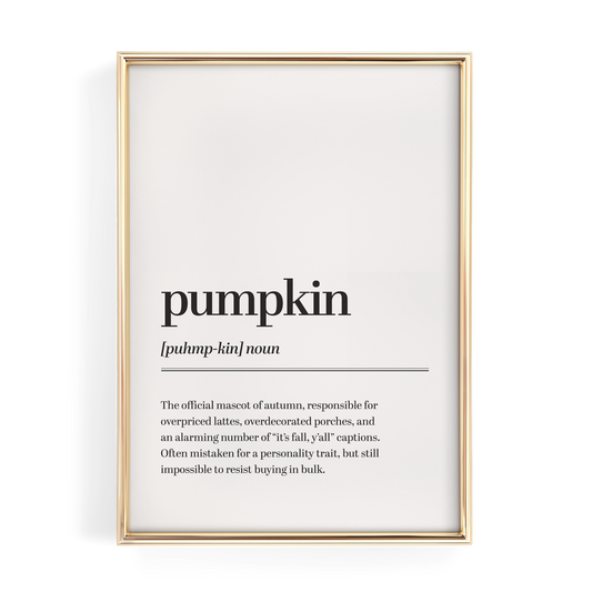 Pumpkin Definition