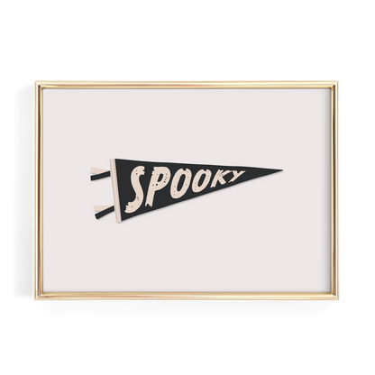 Spooky Flag Pennant