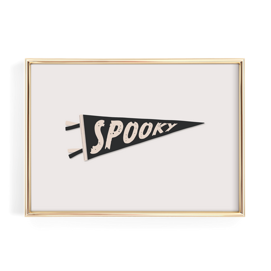 Spooky Flag Pennant