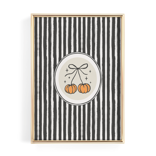Striped Coquette Pumpkin