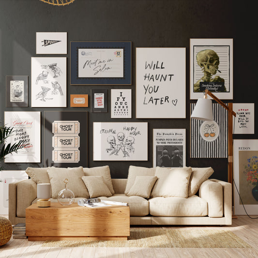 Spooky Season Halloween Gallery Wall Set