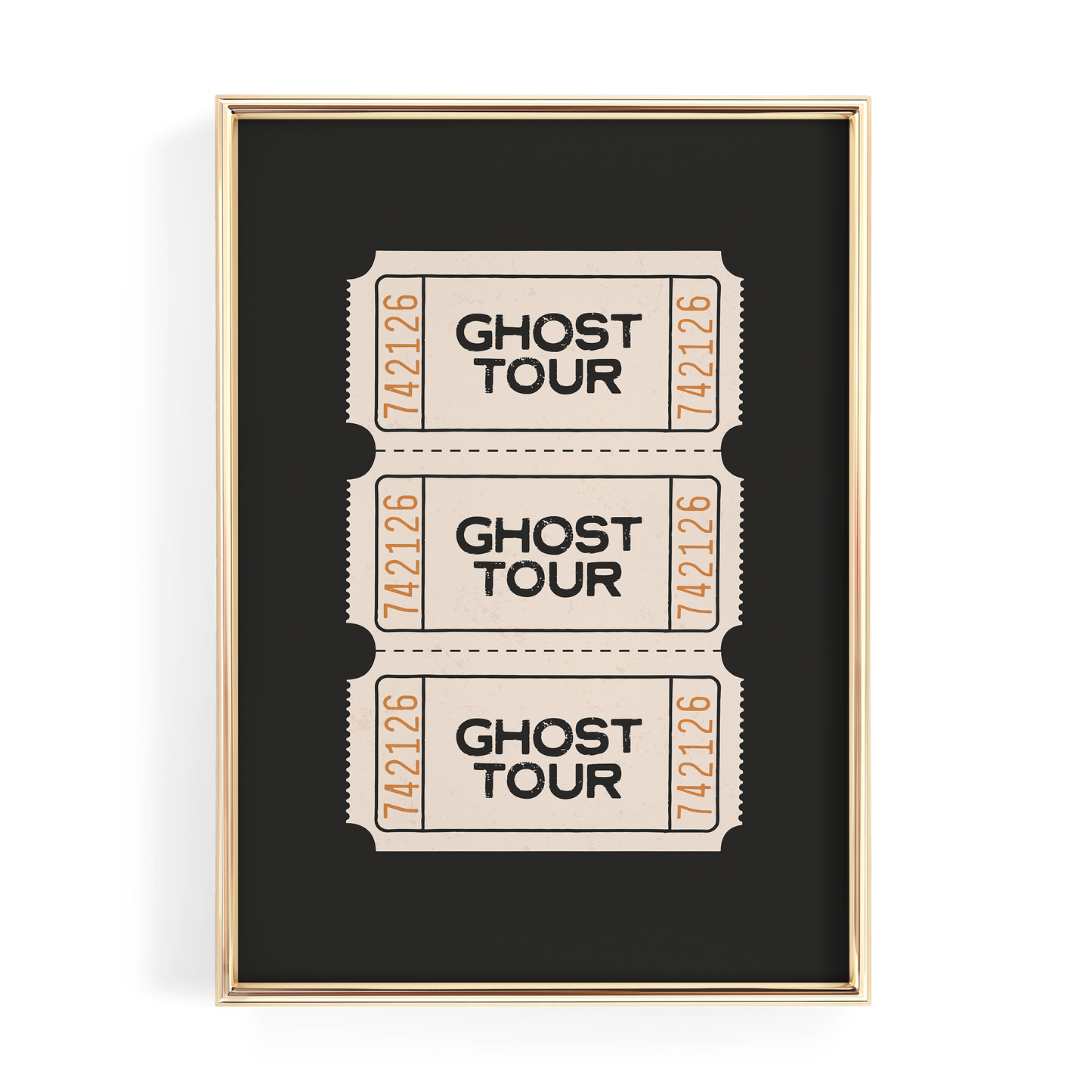 Ghost Tour Ticket Stub