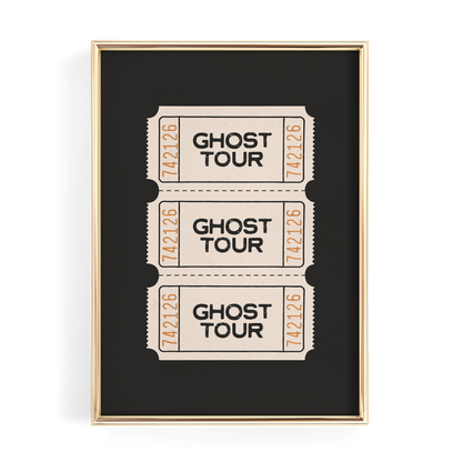 Ghost Tour Ticket Stub