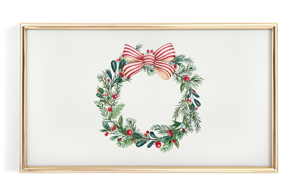 Winter Christmas Wreath