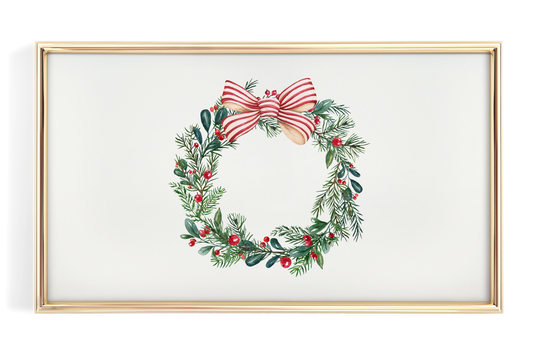 Winter Christmas Wreath