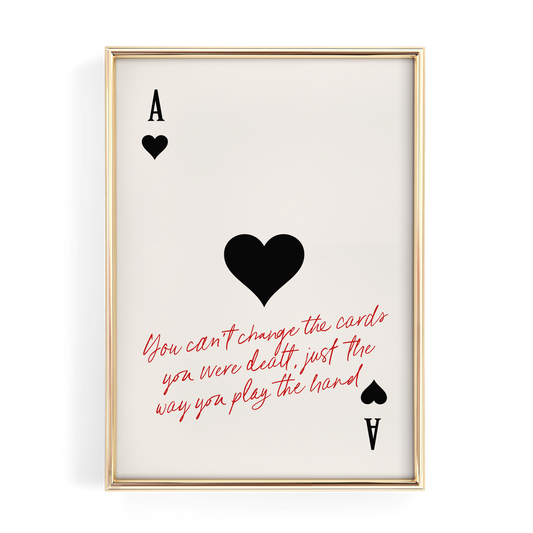 You Can't Change Ace of Hearts